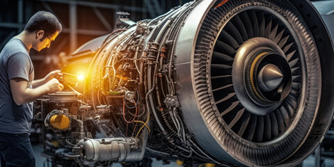 Lifeline of the Skies: Maintenance and Repair of Aircraft Engines