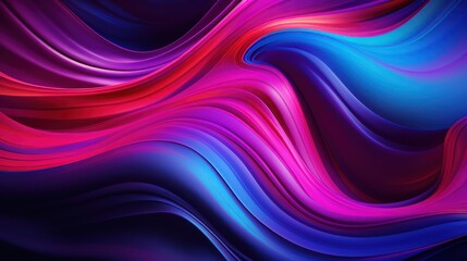 Naklejka premium colorful background with abstract shape glowing in ultraviolet spectrum wallpaper