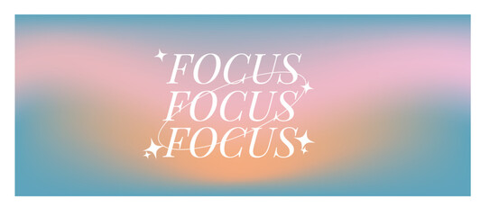 gradient illustration background focus for card or wallpaper y2k gen z