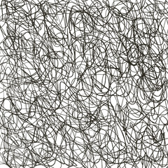 black and white background with wires or threads or tangled cobweb