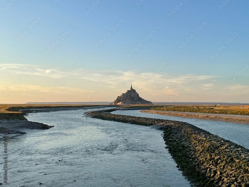 Wall mural Mont Saint Michel, Normandy, France