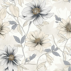 seamless floral background