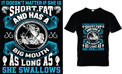 Fishing T-shirt Design