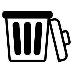 trash bin, recycle bin, garbage