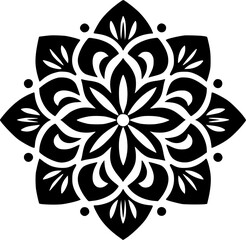 Mandala - High Quality Vector Logo - Vector illustration ideal for T-shirt graphic