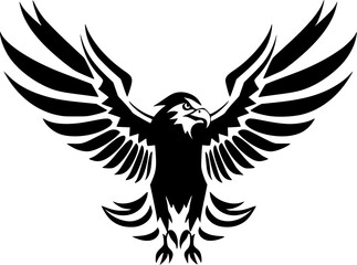 Obraz premium Eagle - Minimalist and Flat Logo - Vector illustration