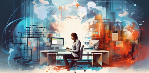 デスクワーク(desk work)