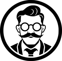 Naklejka premium Teacher - High Quality Vector Logo - Vector illustration ideal for T-shirt graphic