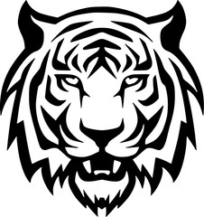 Fototapeta premium Tiger - Minimalist and Flat Logo - Vector illustration