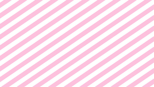 Background in white and pink diagonal stripes