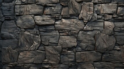 Fototapeta premium Design template for stone wall