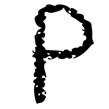 recommend clip art: Alphabet P