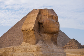 Great Sphinx of Giza statue in Egypt