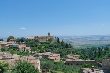 Fototapeta na wymiar view of the city of town umbria