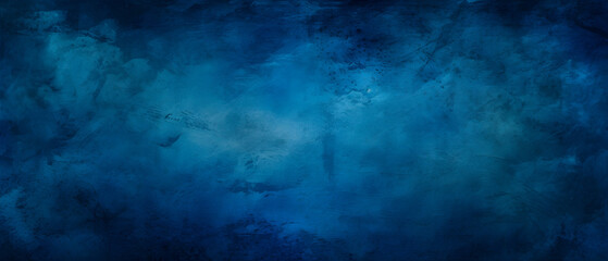 arafed blue grunge background with a dark blue background Generative AI - obrazy, fototapety, plakaty