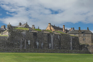 Outer wall of an ancient stone castle