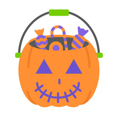 Halloween Candy Bag Icon