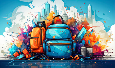 Back to School Digital Artwork: Creative Ideas and Inspirations for a Vibrant Start to the Academic Year