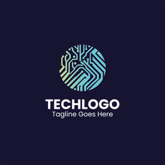 Artificial intelligence ai logo human technology human digital robotics Logo