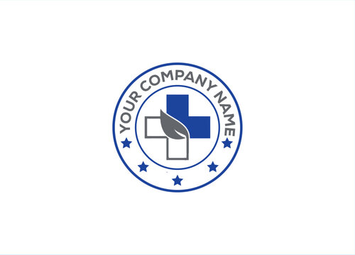 Healthcare or Medical Logo Design Vector Image Template