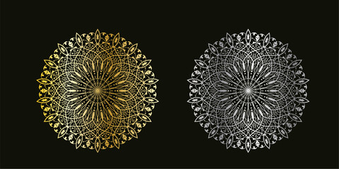 Ornamental luxury mandala pattern design