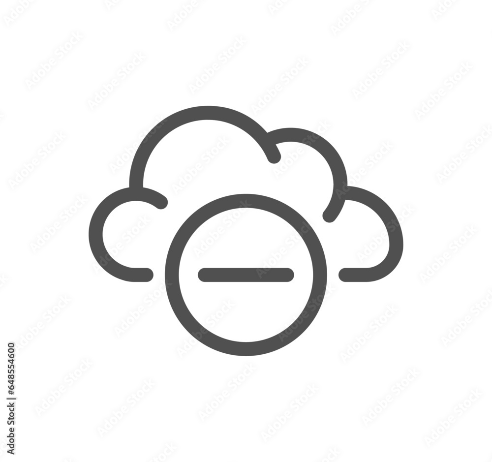 Poster data exchange related icon outline and linear vector.