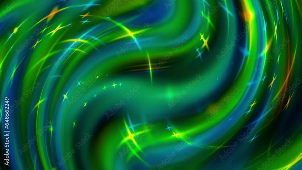 Poster abstract gradient wavy stripes motion background. artistic green and red gradient background texture