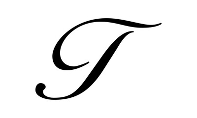 Letter T logo icon design template elements