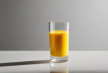 glass of mango juice