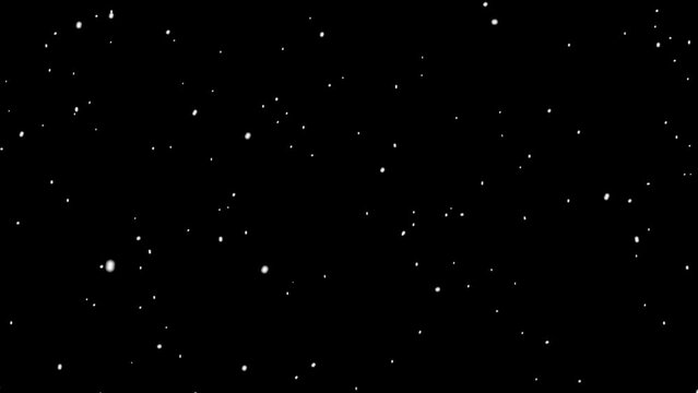 Snowfall overlay animated snow falling