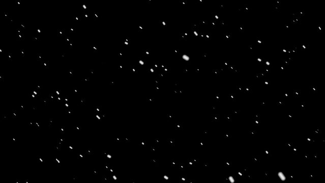 Snowfall overlay animated snow falling