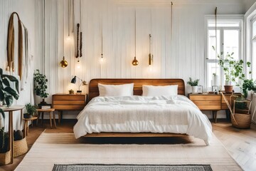 vintage Scandinavian design pieces as decor accents in your bedroom 
