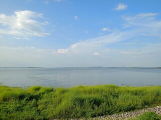 lake and sky