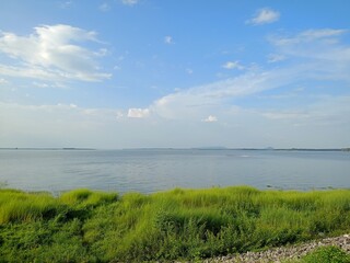 lake and sky