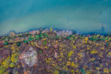 Aerial Fall Colors