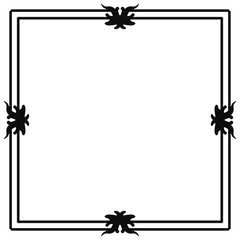 Obraz premium ornate victorian frame