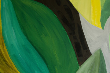 Detail of the Painting as a Background