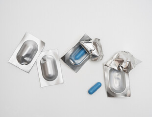 blister packs of medicines