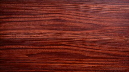 Rich mahogany wood texture background, displaying intricate grain patterns and deep, warm hues. Ideal for rustic interiors and furniture design. - obrazy, fototapety, plakaty