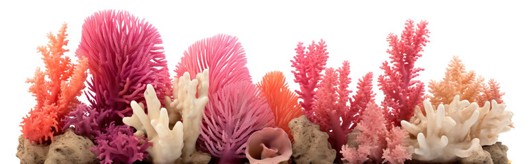 Coral reef cut out - obrazy, fototapety, plakaty
