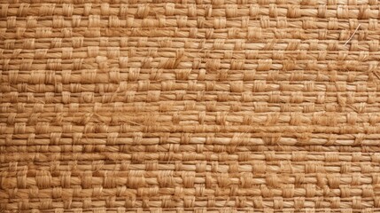 Woven straw mat texture background, presenting a natural, rustic aesthetic with intricate interlocking fibers. Great for eco-friendly product packaging and interior decor. - obrazy, fototapety, plakaty