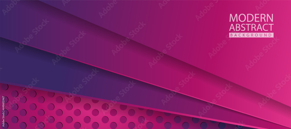 Poster modern abstract background with lines shape and shadow effect