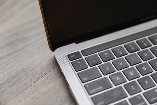 modern computer keyboard bathed in soft, diffused light, resting on a sleek desk. A symbol of productivity and connectivity, it invites creativity in the digital age