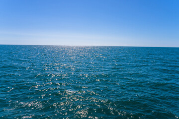 blue sea open air