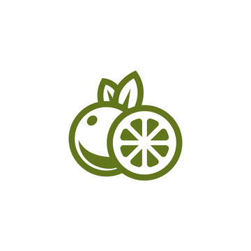 Fruit And Vegetable Farming Design Logo