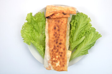photo shawarma - hot dog with ingredients