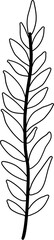 Fototapeta premium doodle freehand sketch drawing of floral. 