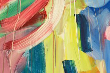Detail of the Painting as a Background