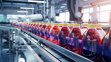 An alternative viewpoint of cold drinks processing line