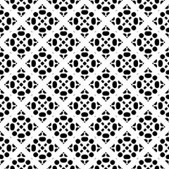Black and white seamless pattern. Repeat pattern. Abstract background. Monochrome texture. Seamless texture for fashion, textile design,  on wall paper, wrapping paper, fabrics and home decor.